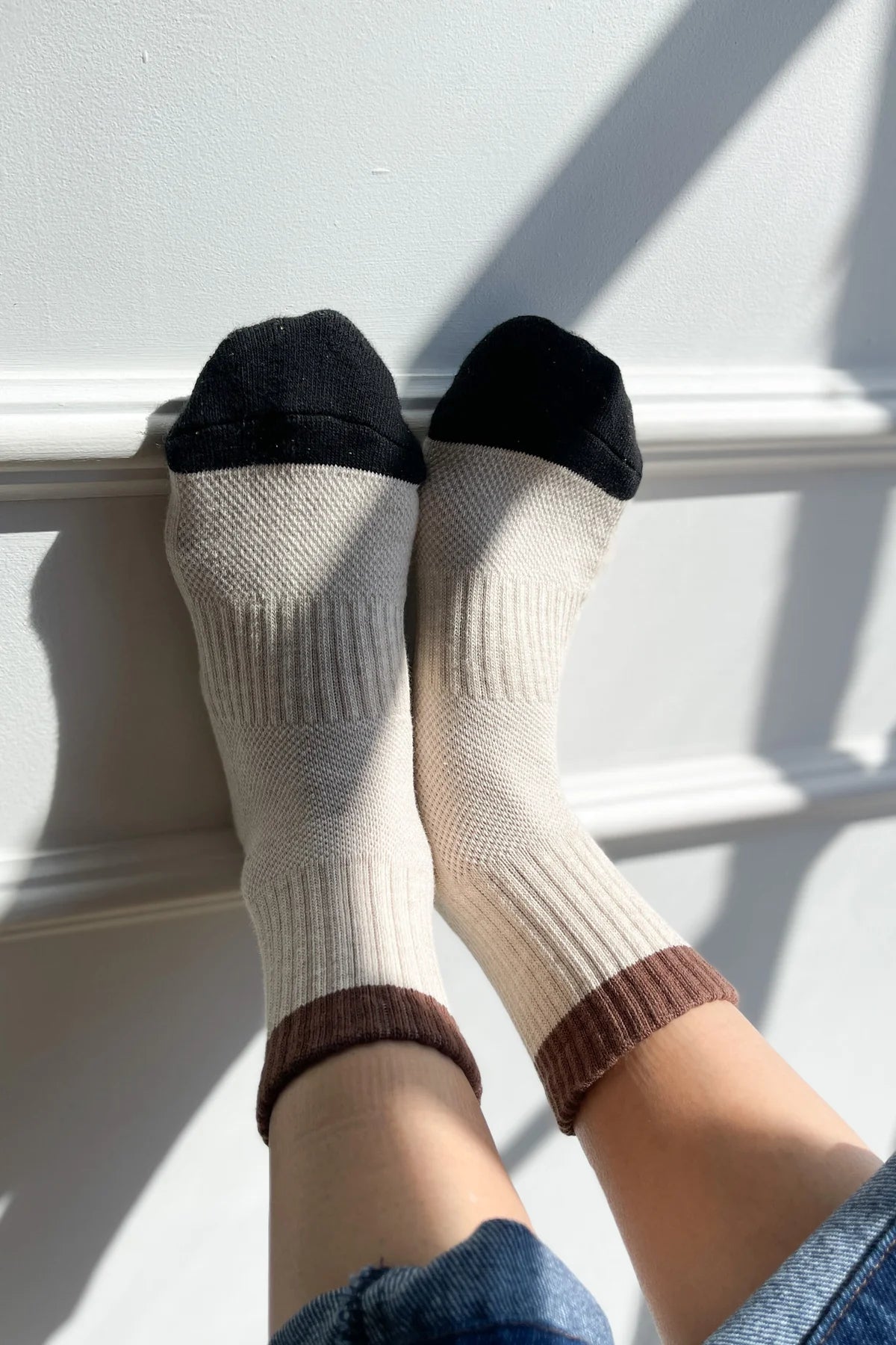 LE BON SHOPPE - COLOUR BLOCK - BLACK COFFEE
