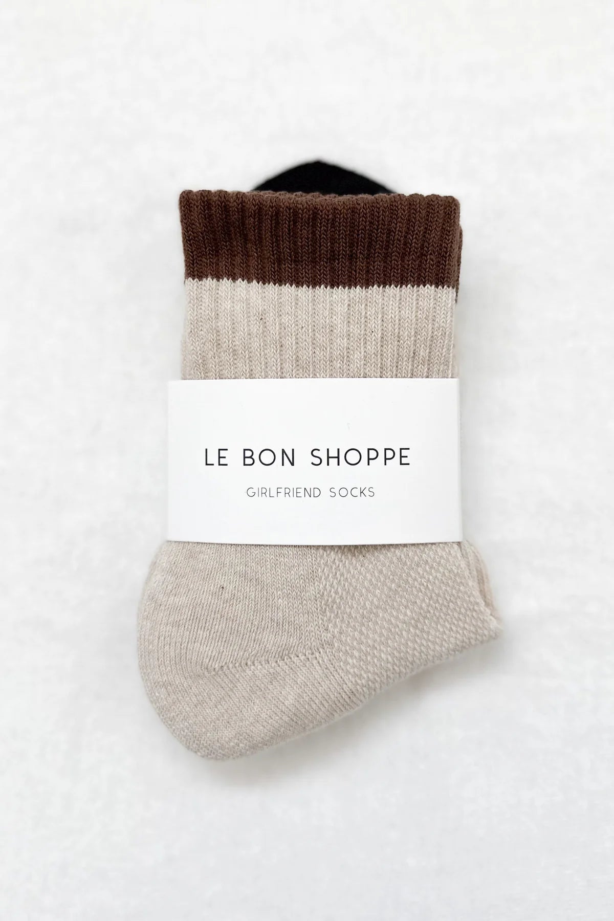 LE BON SHOPPE - COLOUR BLOCK - BLACK COFFEE