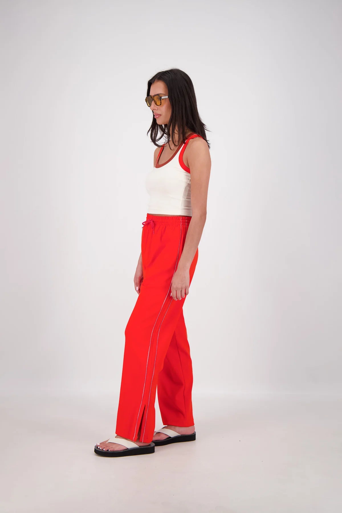 Jasmine Alexa  - Manarola Trackpant - Coral