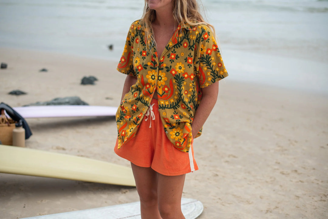 Atmosea - Apres Surf Shorts - Coral