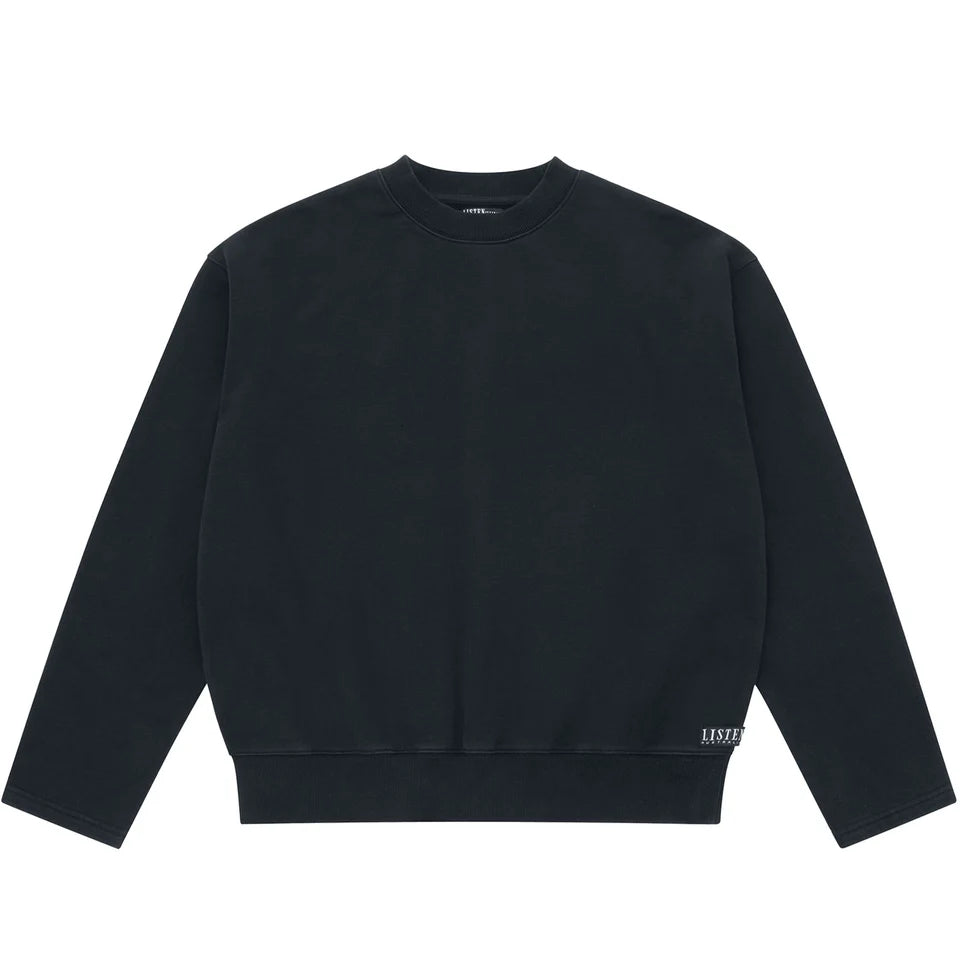 Listen - Archive Sweater - Black