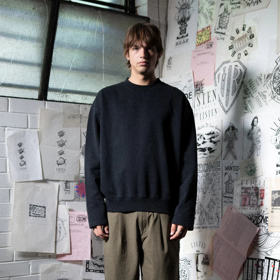 Listen - Archive Sweater - Black