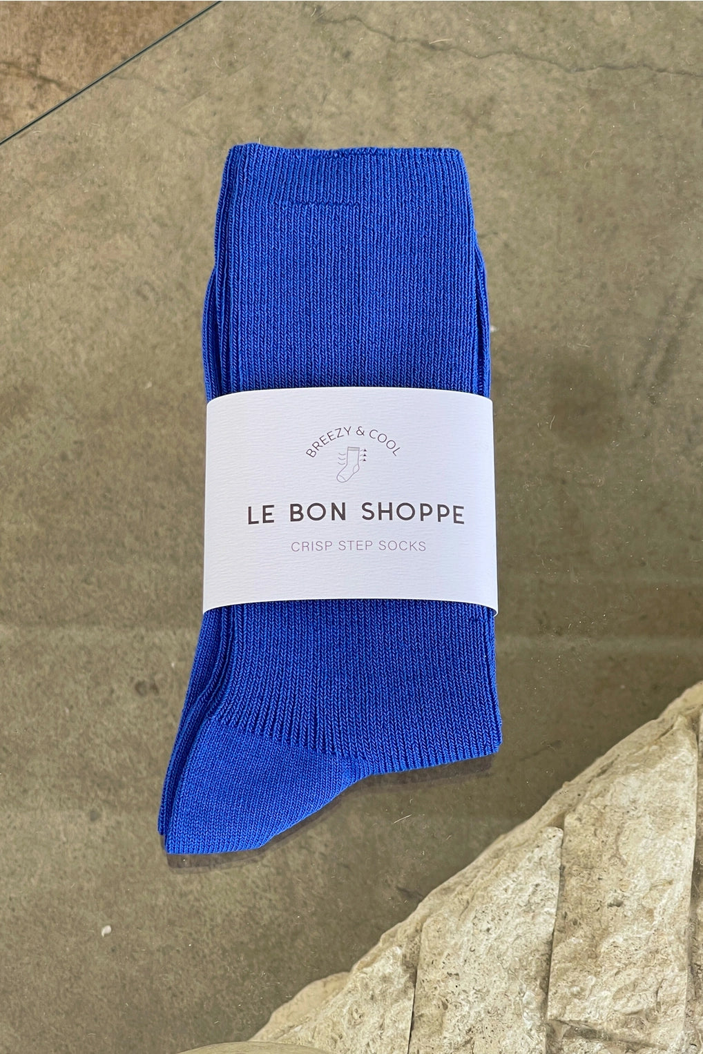 LE BON SHOPPE - CRISP STEP SOCKS - BLUE