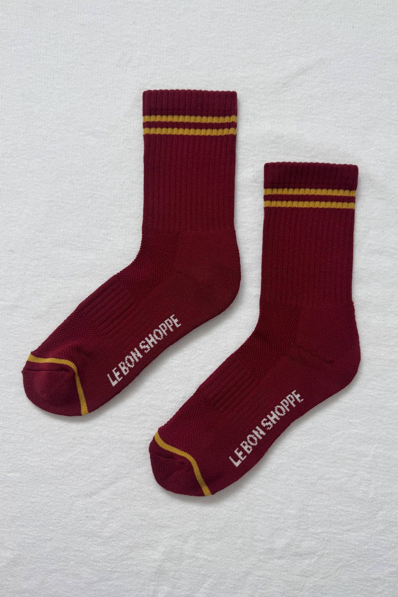 Le Bon Shoppe - Boyfriend Socks - Cardinal