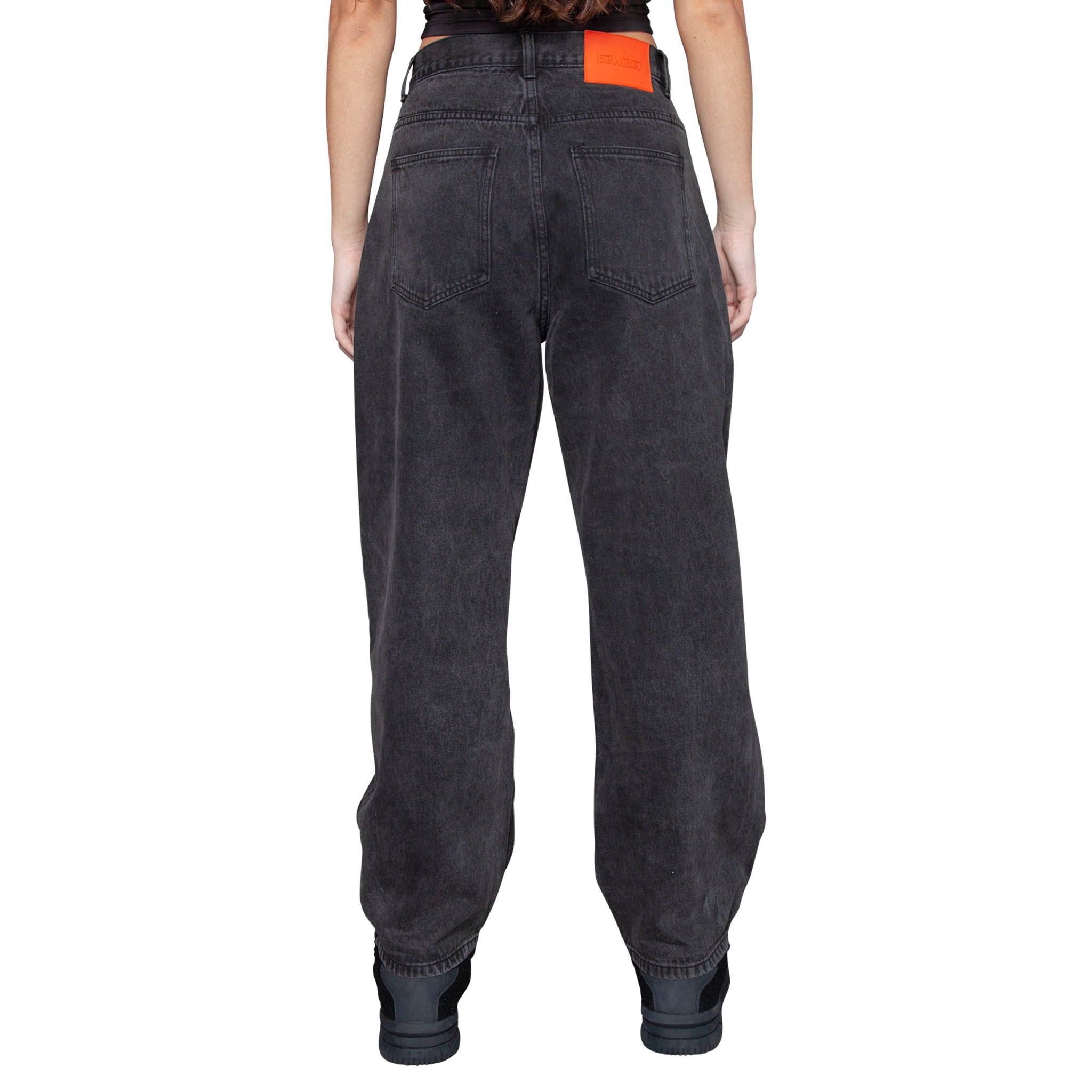 BEWIDER - DARK GREY - SUPER LOOSE JEANS