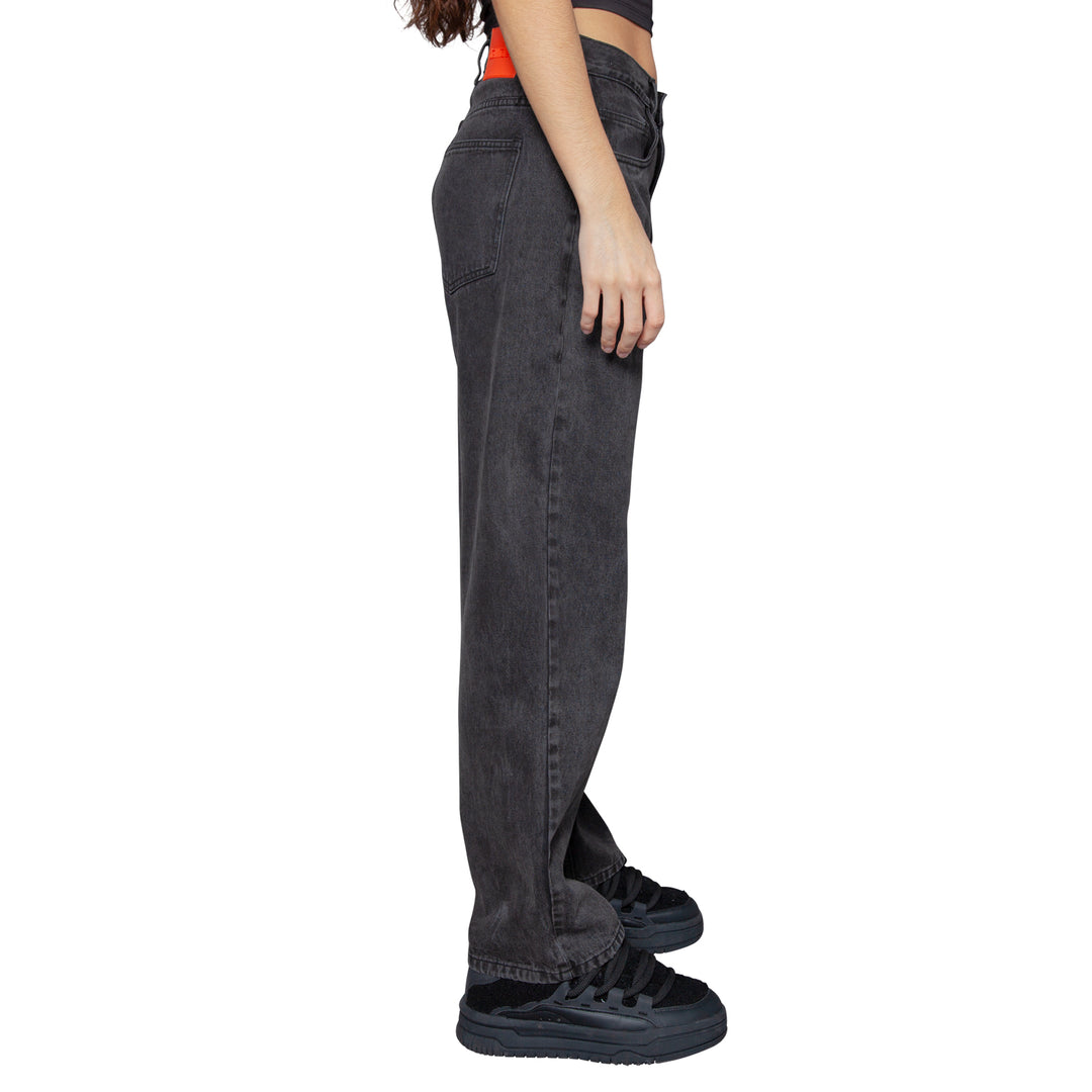 BEWIDER - DARK GREY - SUPER LOOSE JEANS