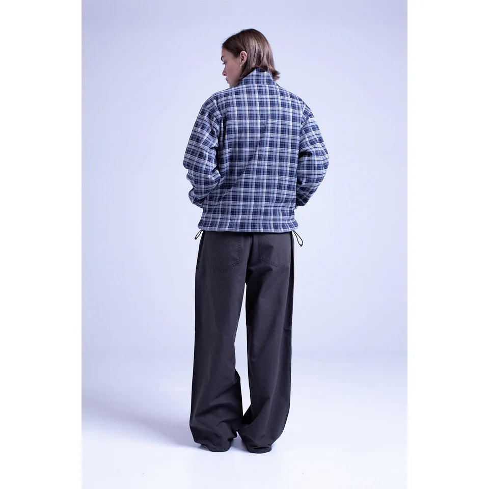 Listen - Deep Water Jacket - Blue Plaid