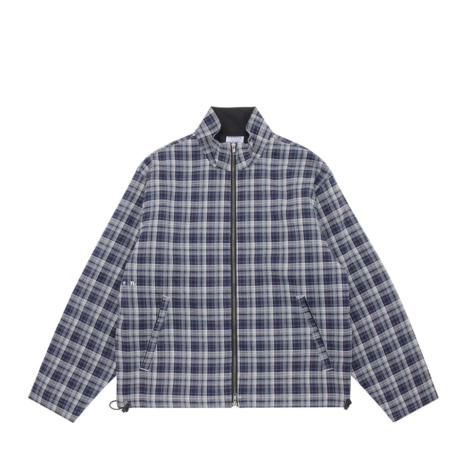 Listen - Deep Water Jacket - Blue Plaid