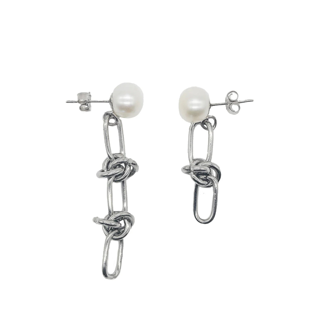 Briwok - Devin Pearl Earrings