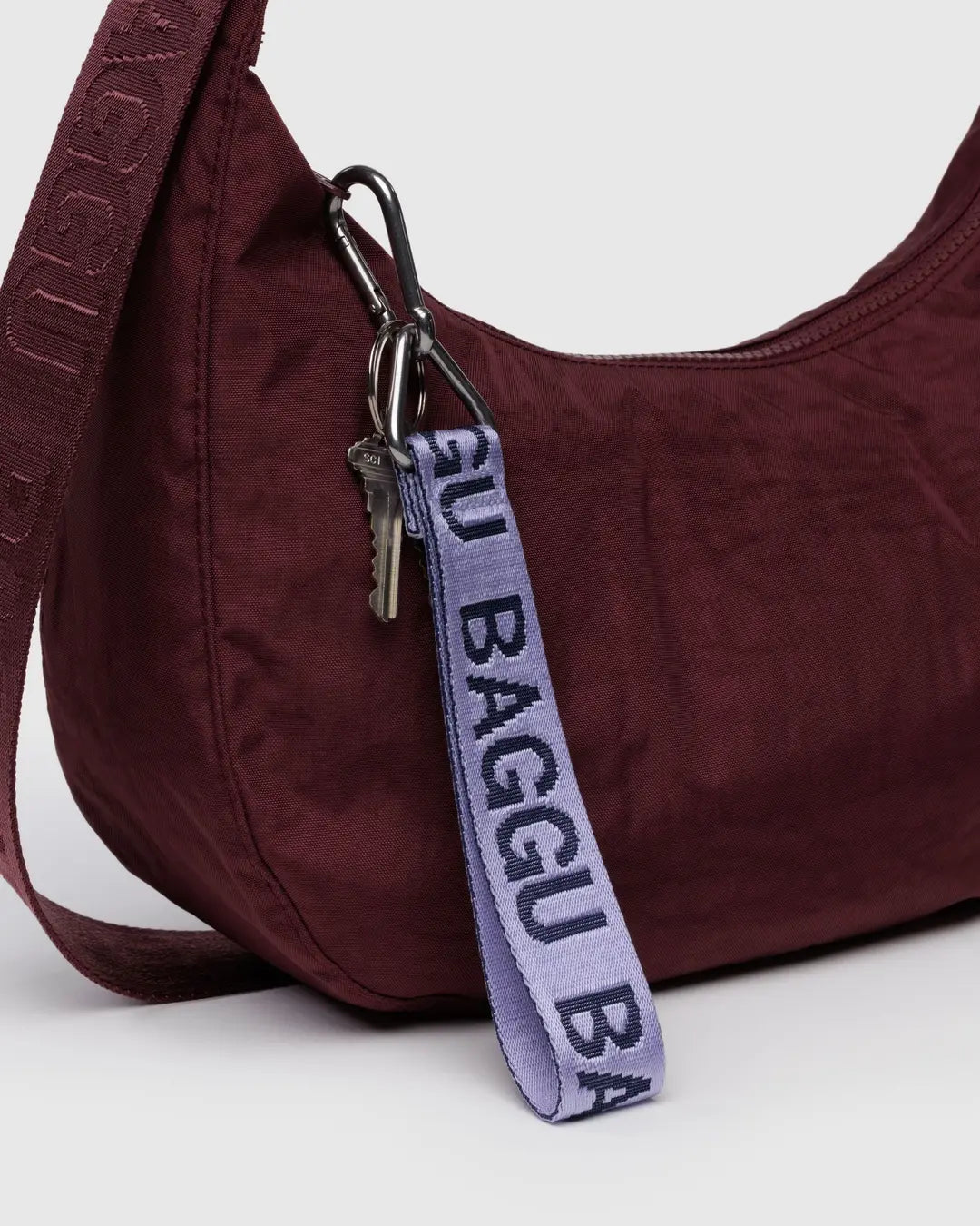 Baggu - Logo Keychain - Dusty Lilac