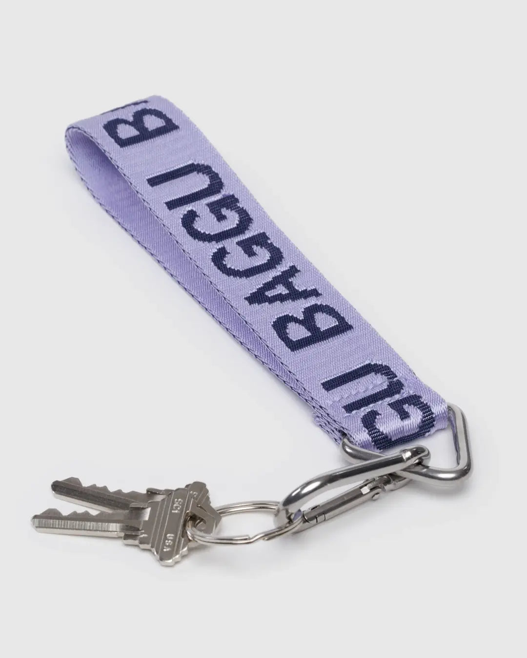 Baggu - Logo Keychain - Dusty Lilac