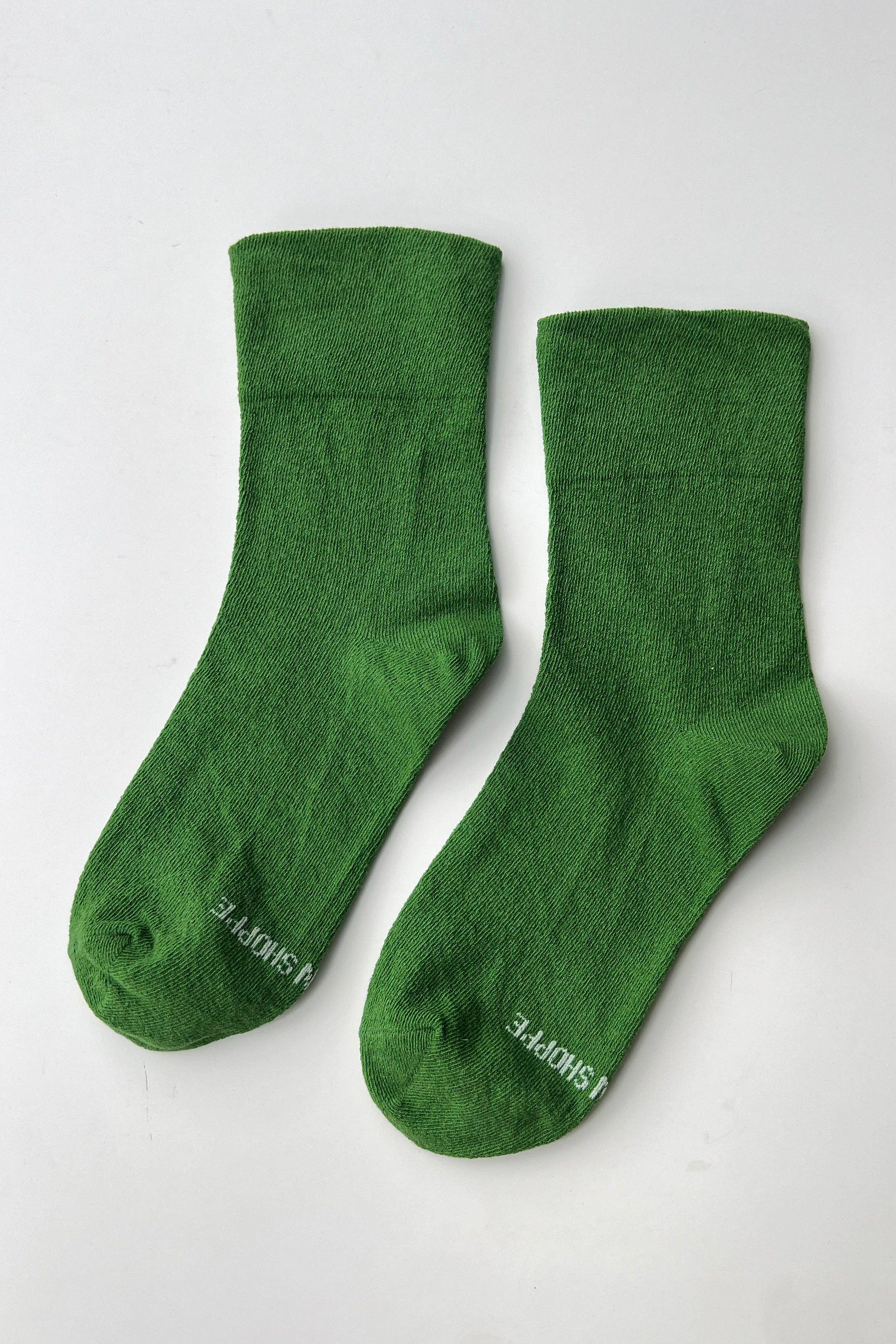 Le Bon Shoppe - Breezy Sneaker Socks - Avocado