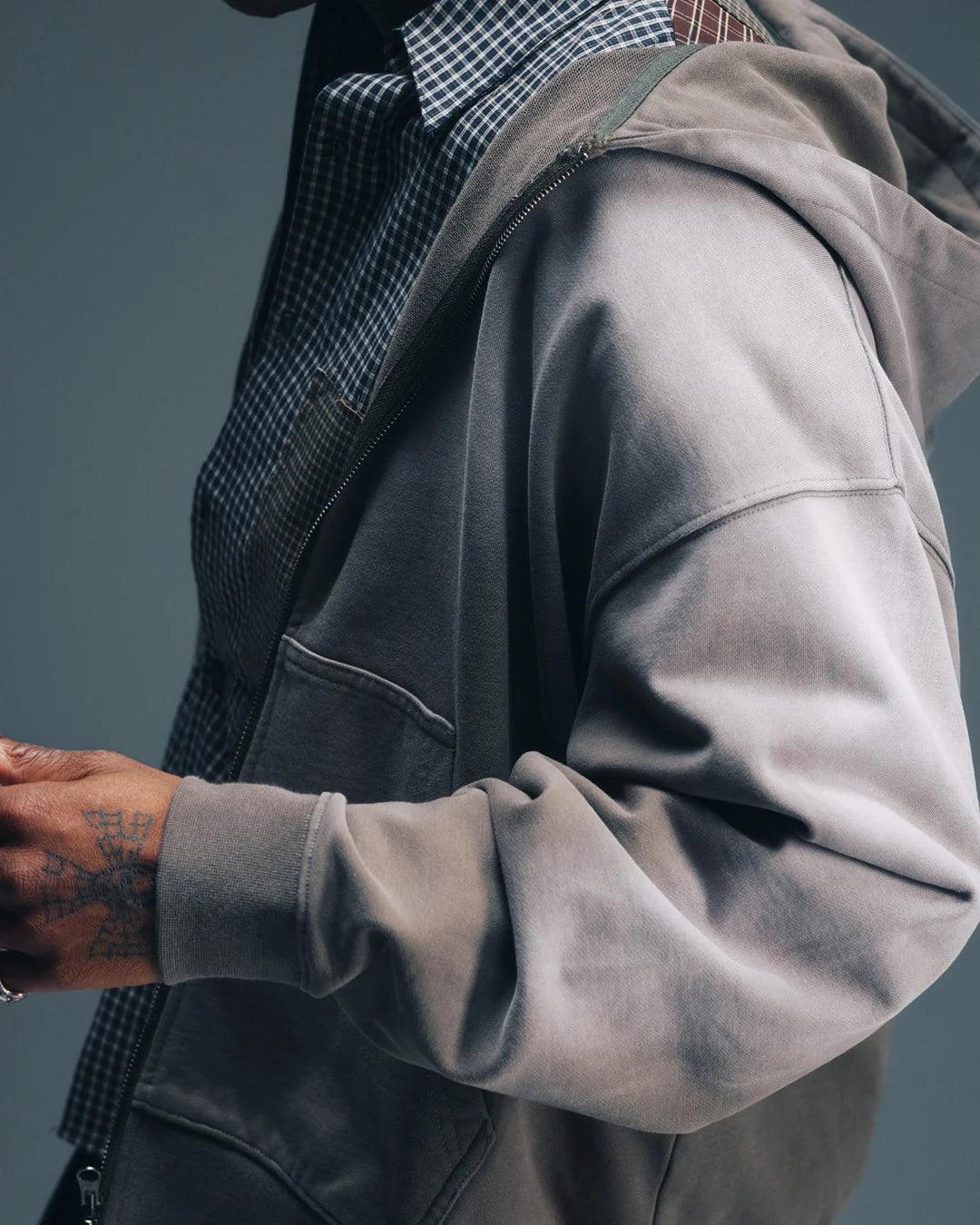 Candice - Fade Zip - Hoodie