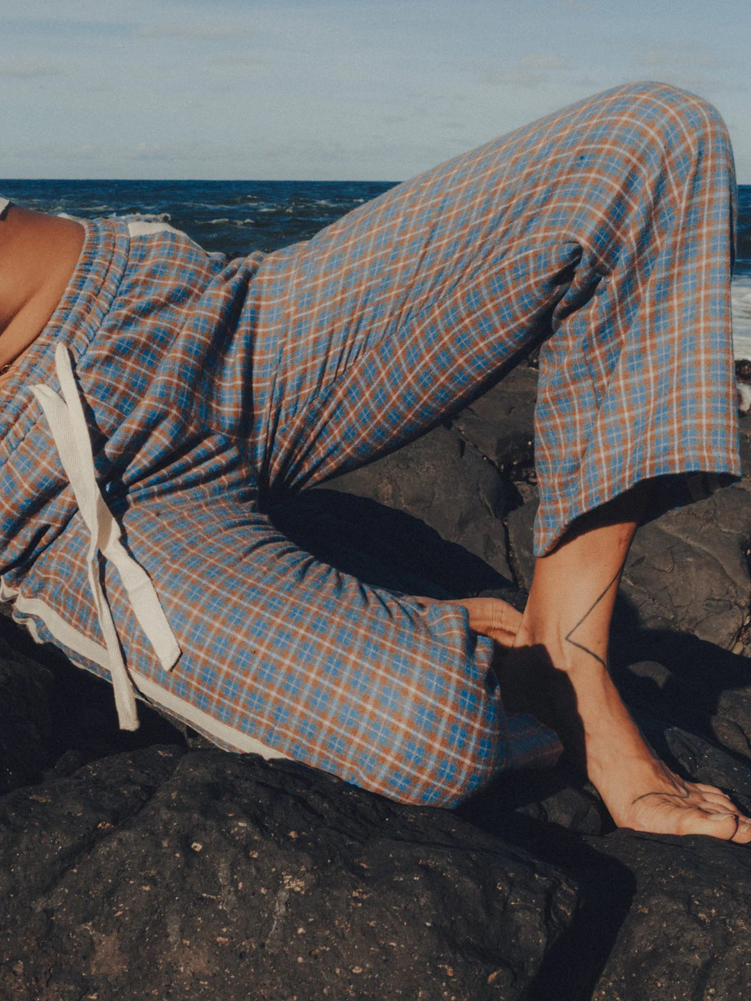 Atmosea - Flannel Flare Pant