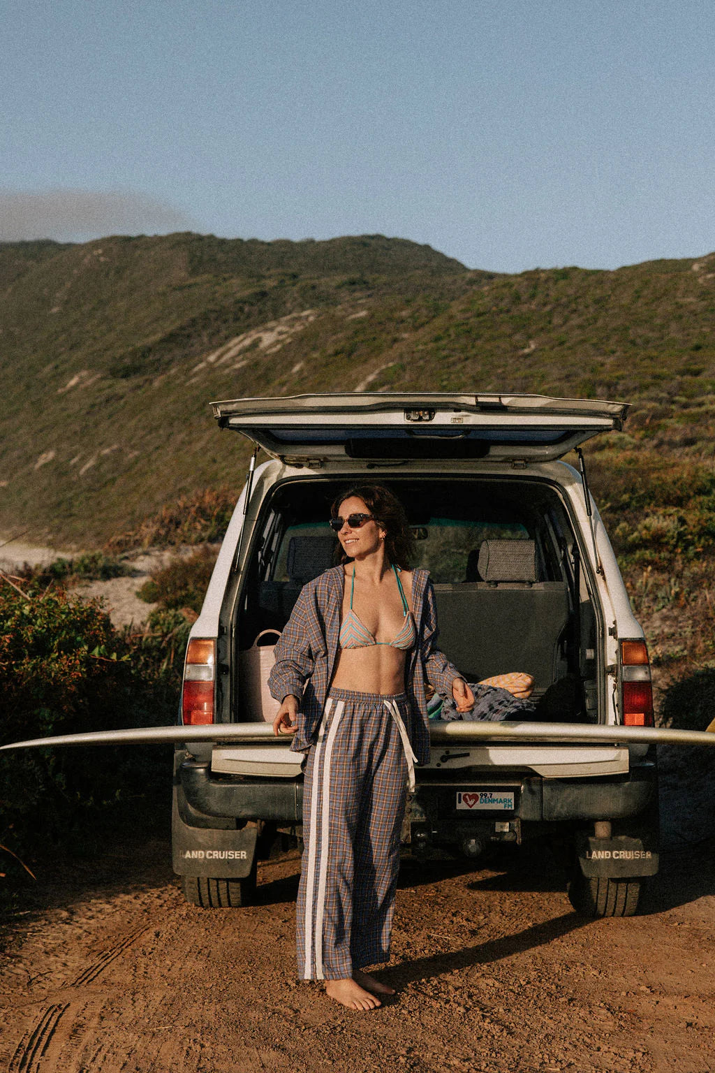 Atmosea - Flannel Flare Pant