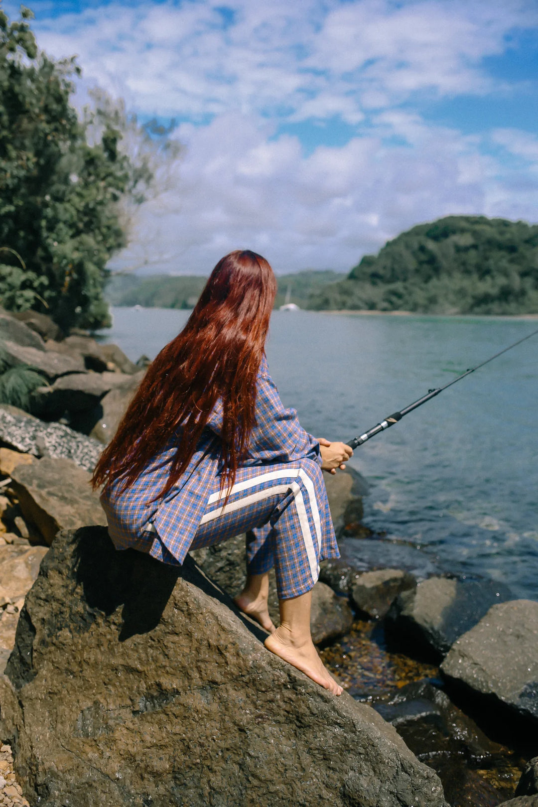 Atmosea - Flannel Flare Pant