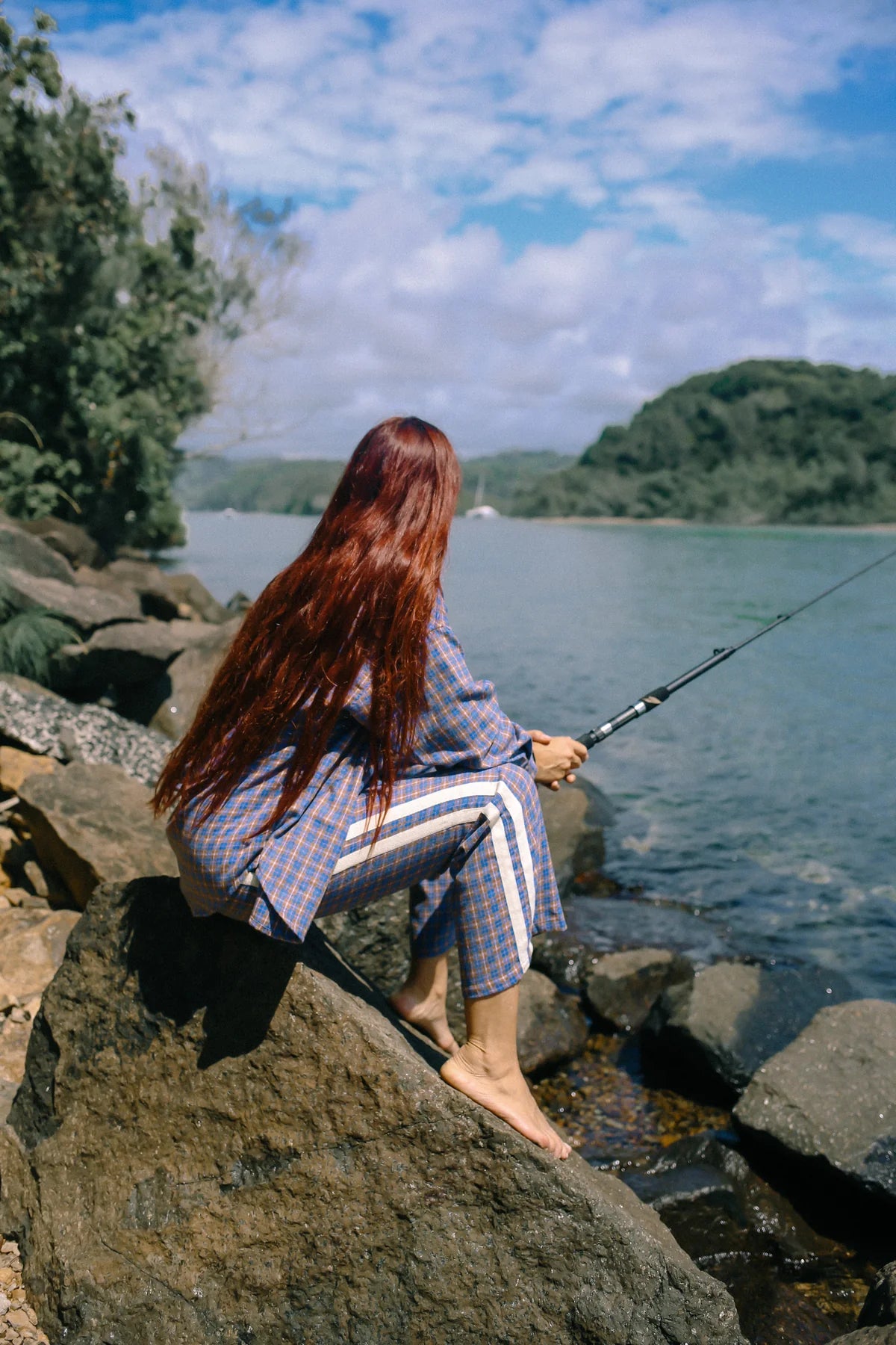 Atmosea - Flannel Flare Pant