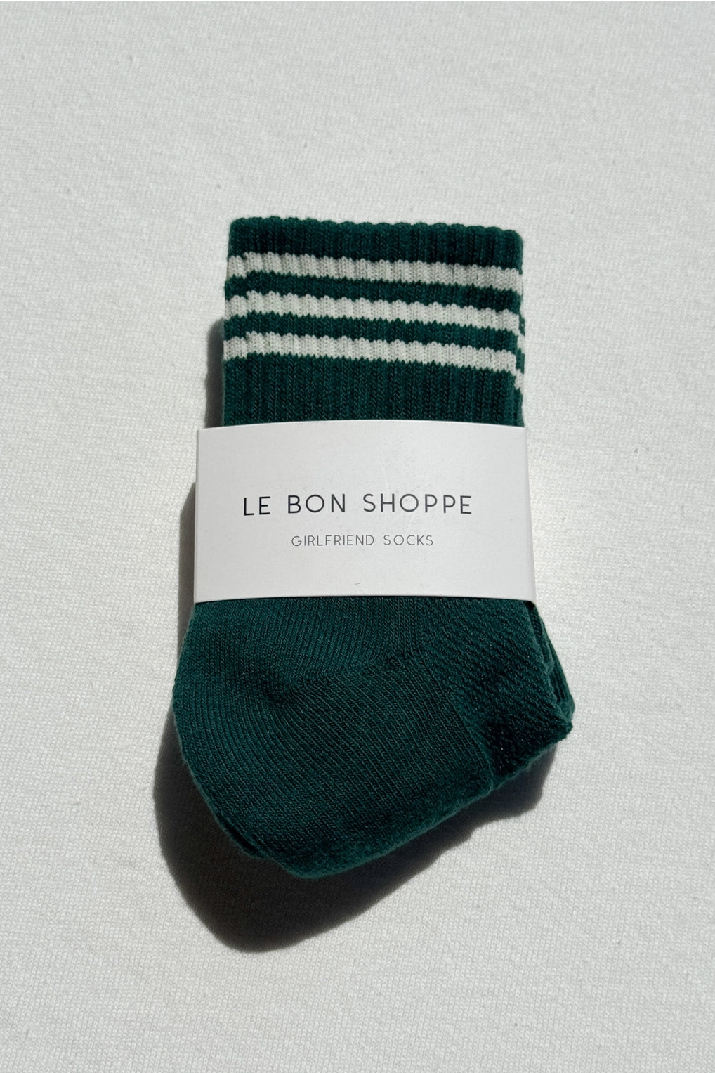 LE BON SHOPPE - GIRLFRIEND SOCKS - HUNTER GREEN