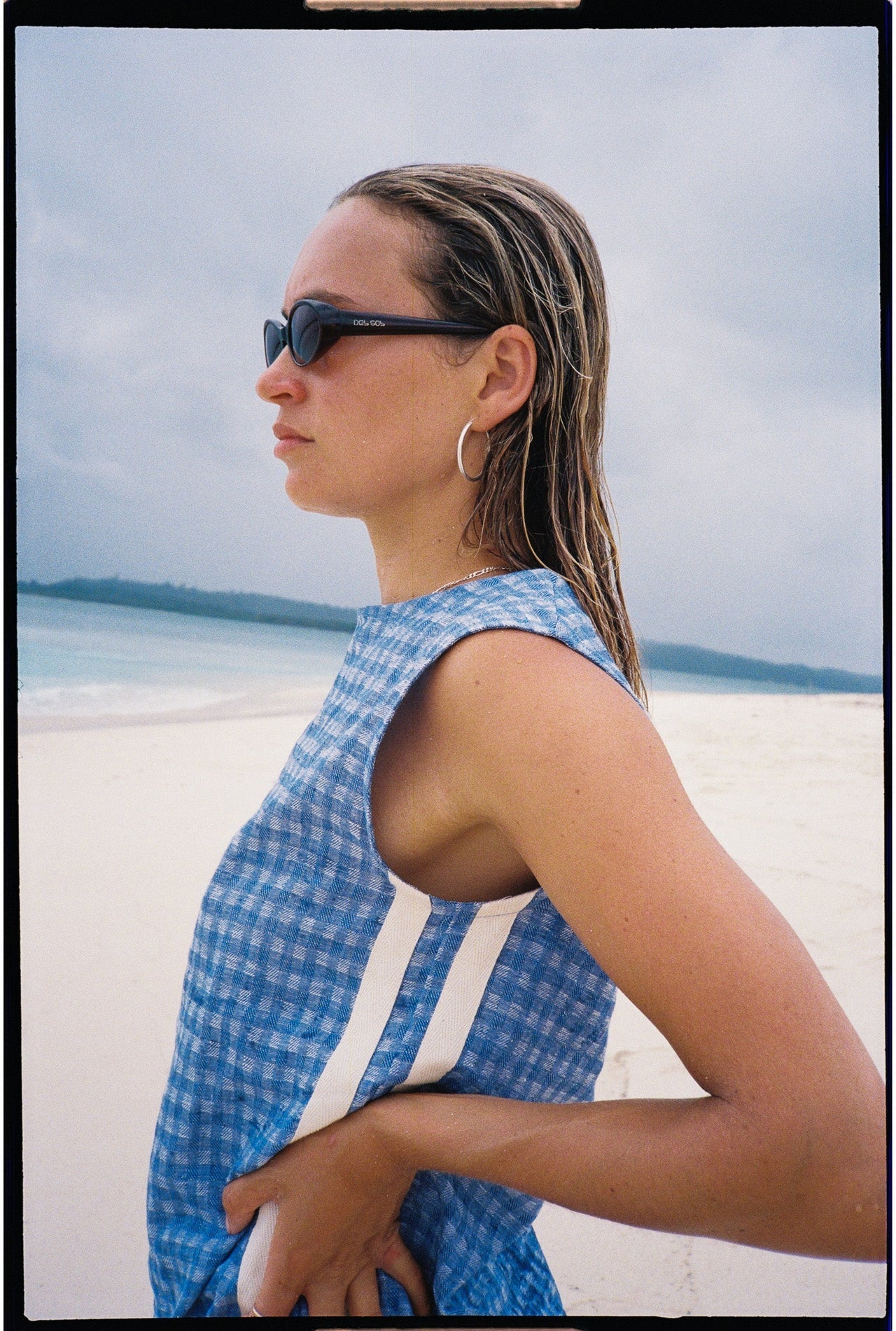 Atmosea - Sporty Dress - Blue Gingham