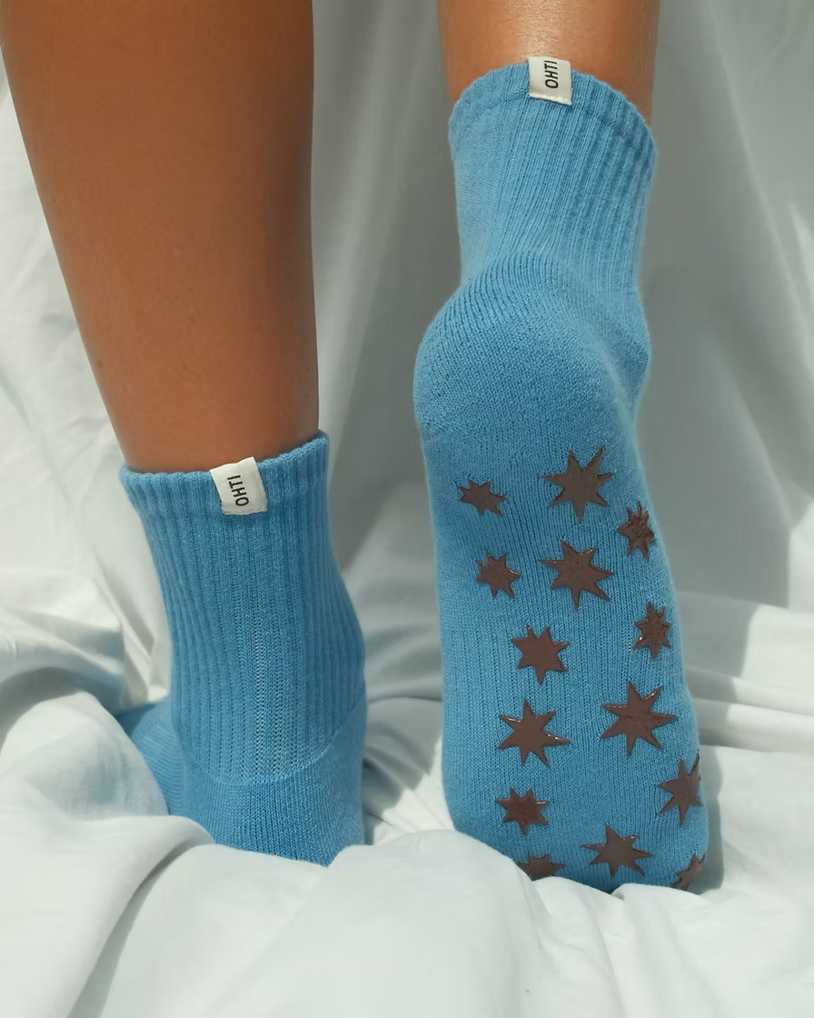Ohti - Grip Socks - Blue