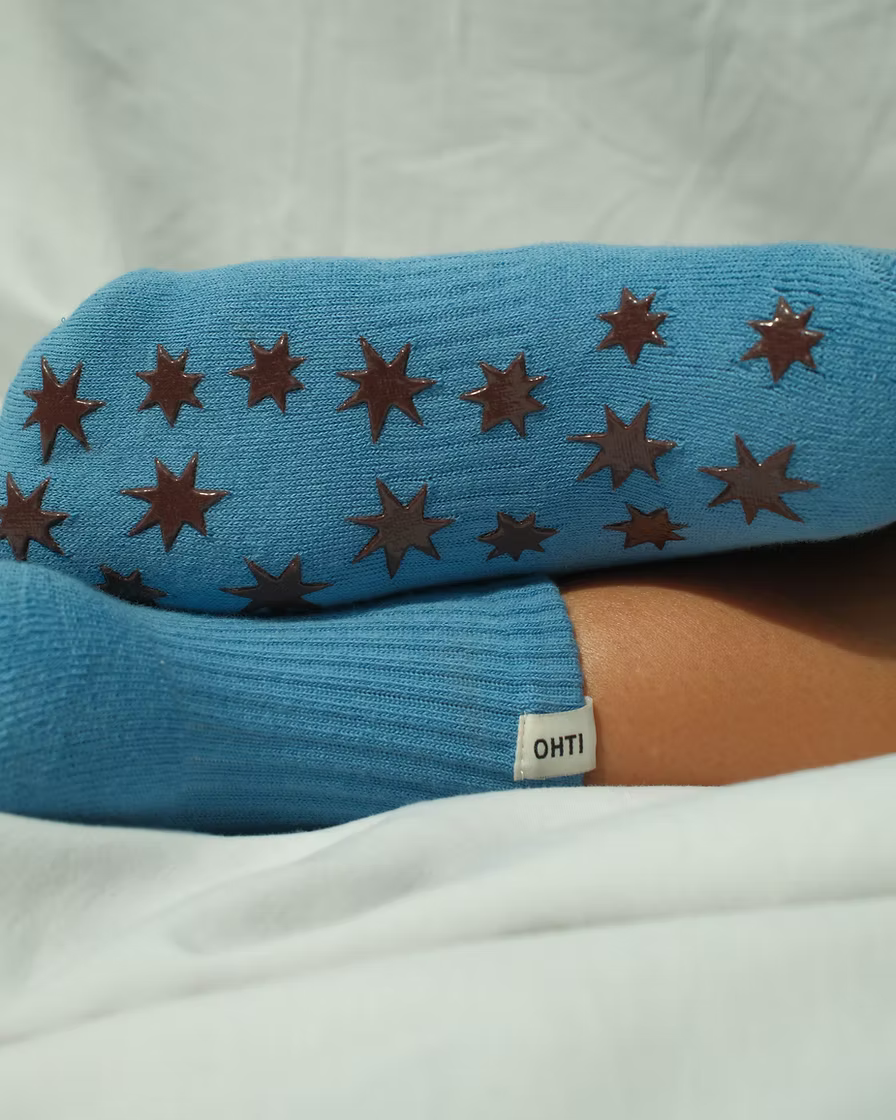 Ohti - Grip Socks - Blue