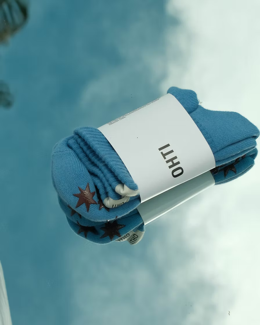 Ohti - Grip Socks - Blue