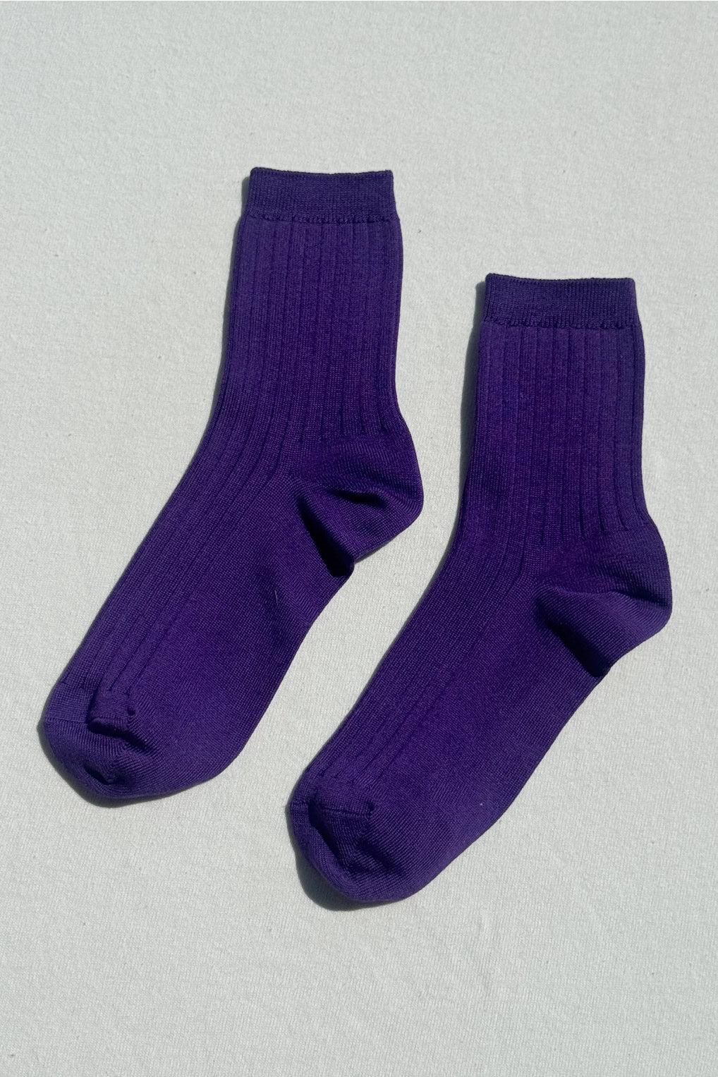LE BON SHOPPE - HER SOCKS - EGGPLANT