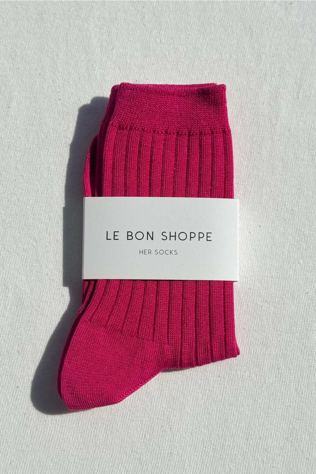 LE BON SHOPPE - HER SOCKS - FUSCHIA