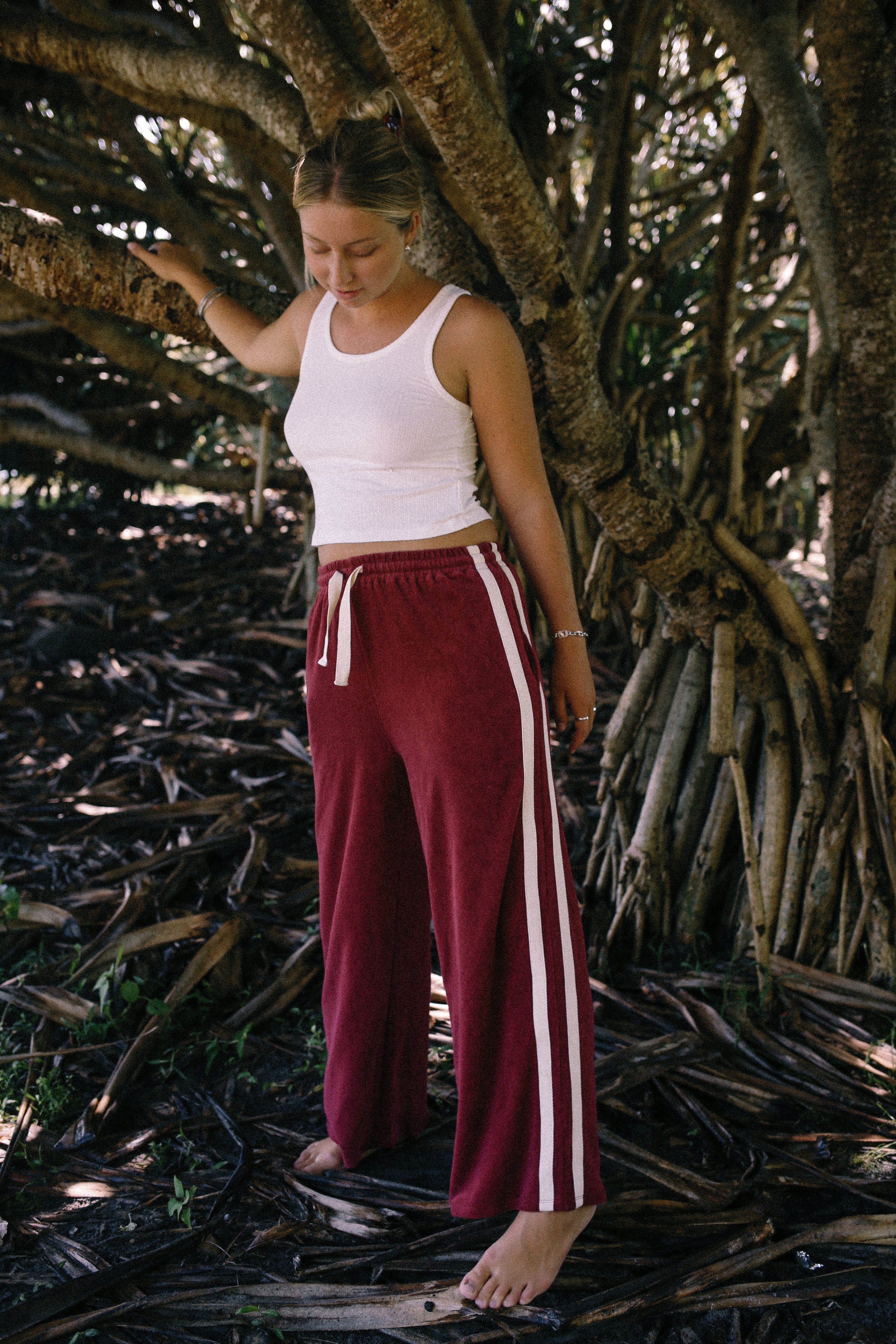Atmosea - Apres Surf Pant - Berry