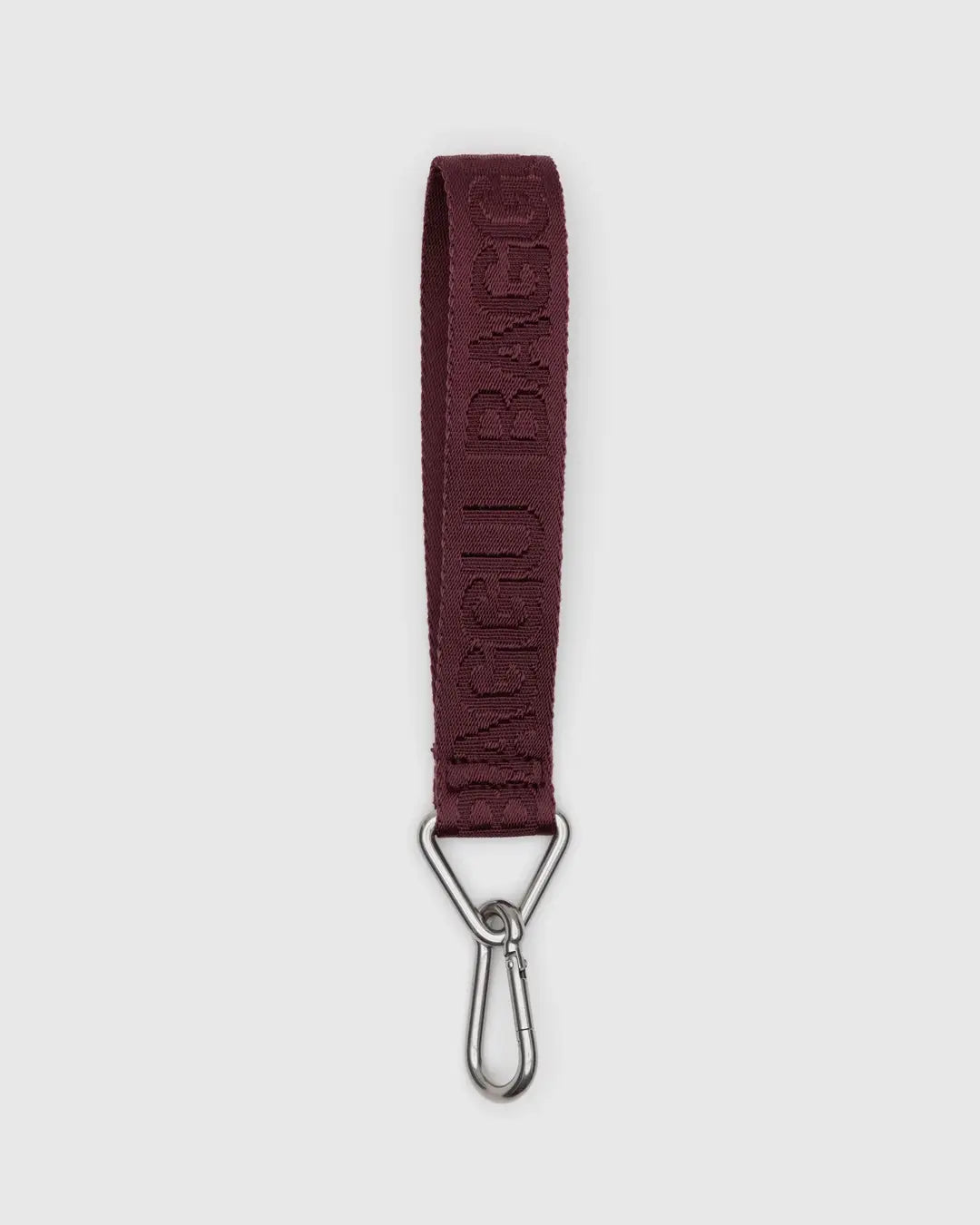 Baggu - Logo Keychain - Mahogany
