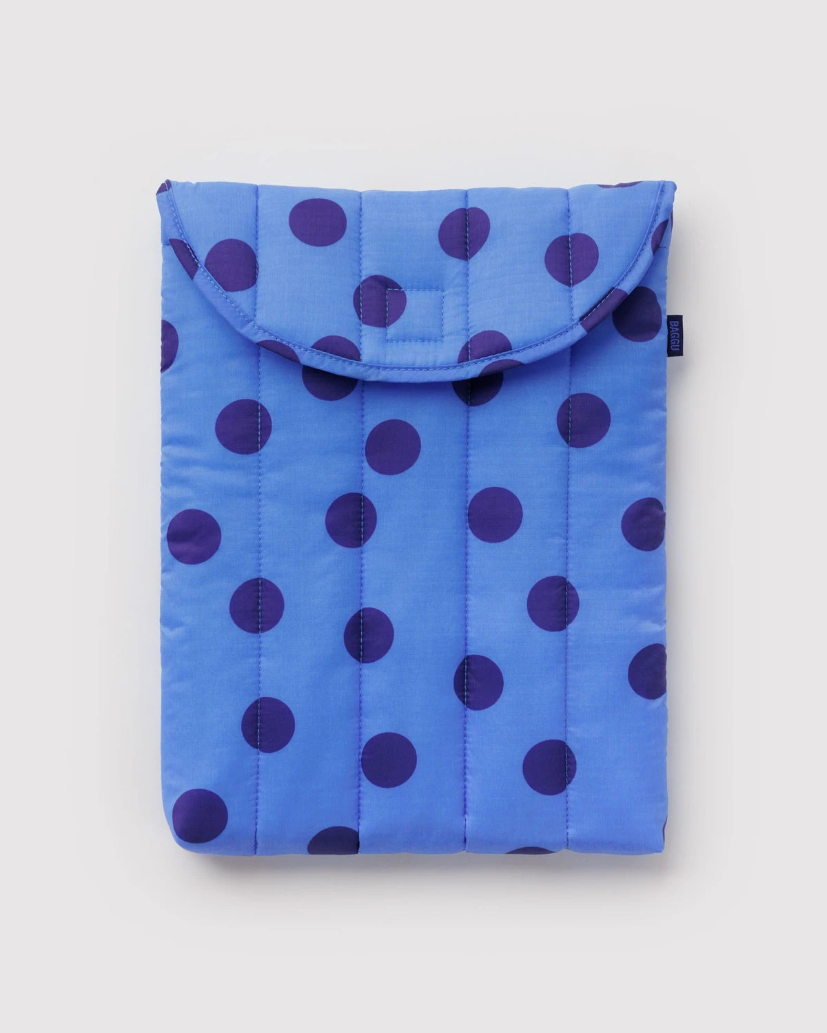 Baggu - Puffy Laptop Sleeve 13/14" - Blue Polka Dot