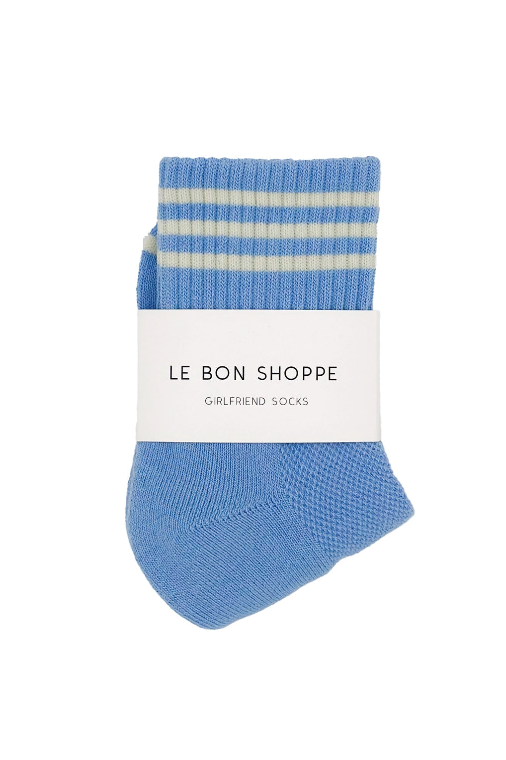 LE BON SHOPPE - GIRLFRIEND SOCKS - PARISIAN BLUE