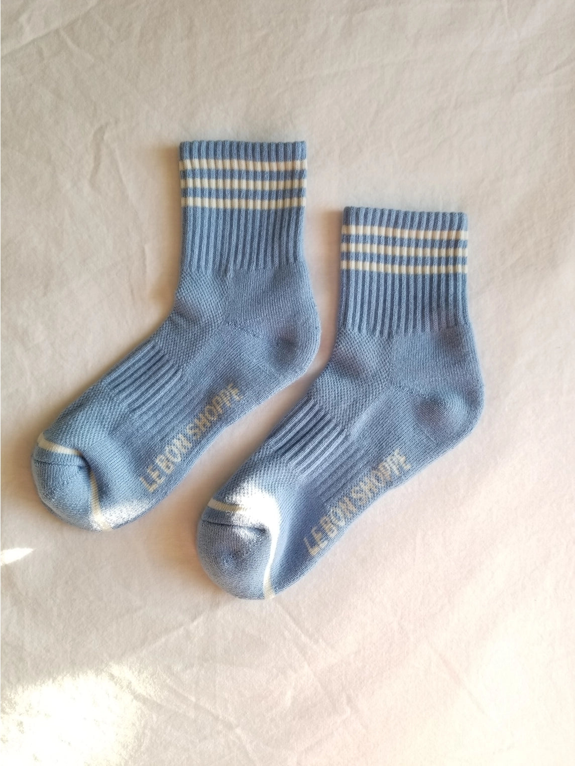 LE BON SHOPPE - GIRLFRIEND SOCKS - PARISIAN BLUE