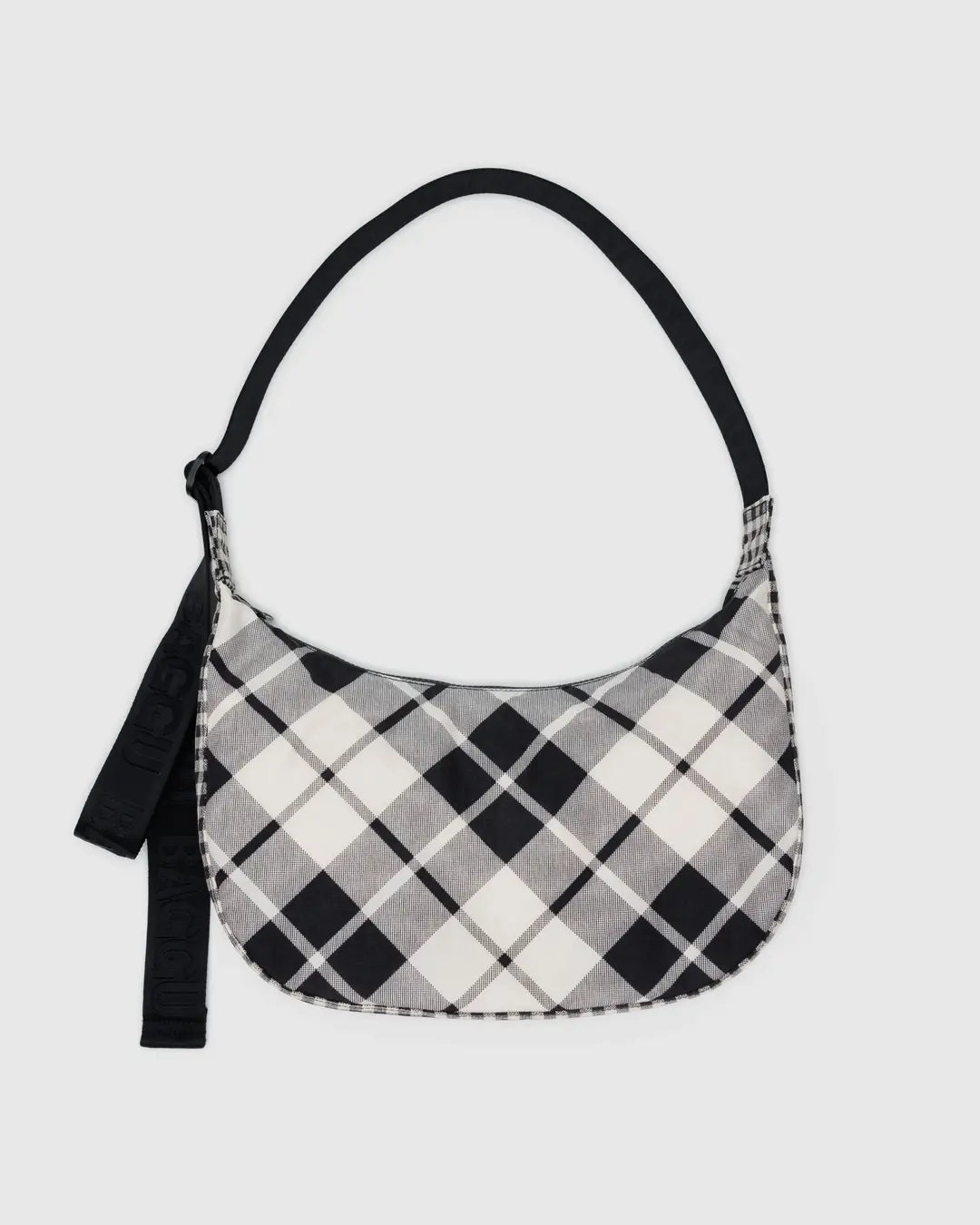 Baggu - Medium Crescent Bag - Mixed Plaid