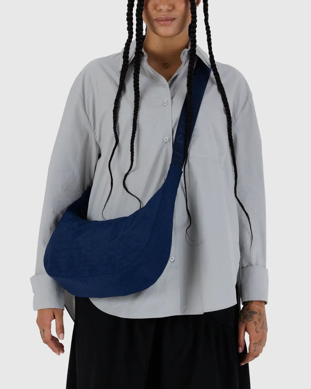 Baggu - Medium Crescent Bag - Navy