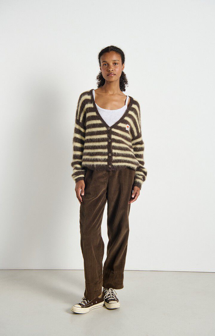 American Vintage - Nenybay Striped Soy Cardigan
