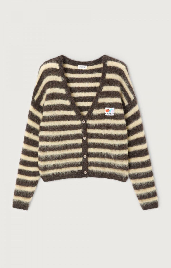 American Vintage - Nenybay Striped Soy Cardigan