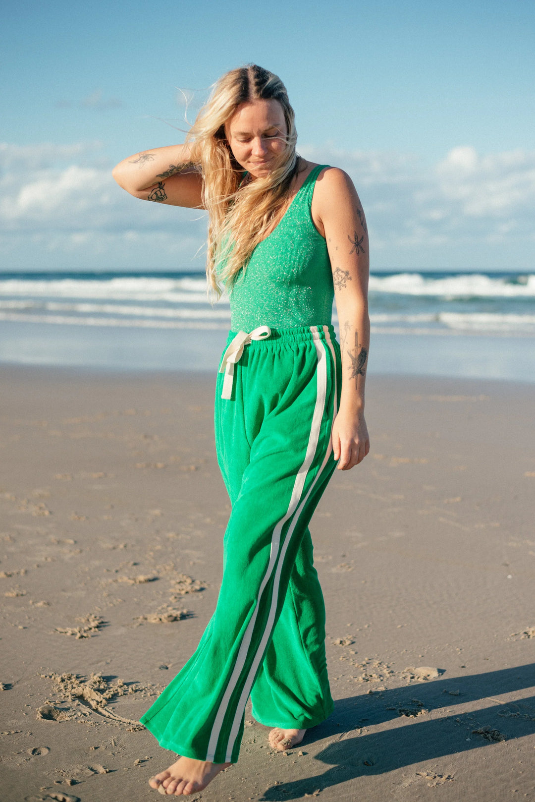 Atmosea - Apres Surf Pant - Green