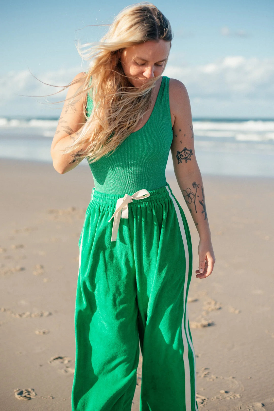 Atmosea - Apres Surf Pant - Green