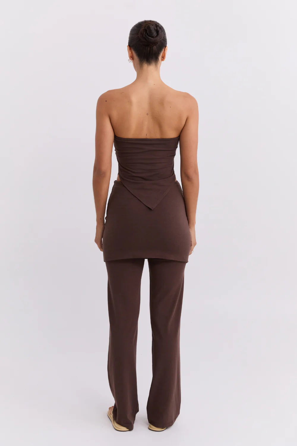 Pinky & Kamal - Dark Brown - Pantskirt