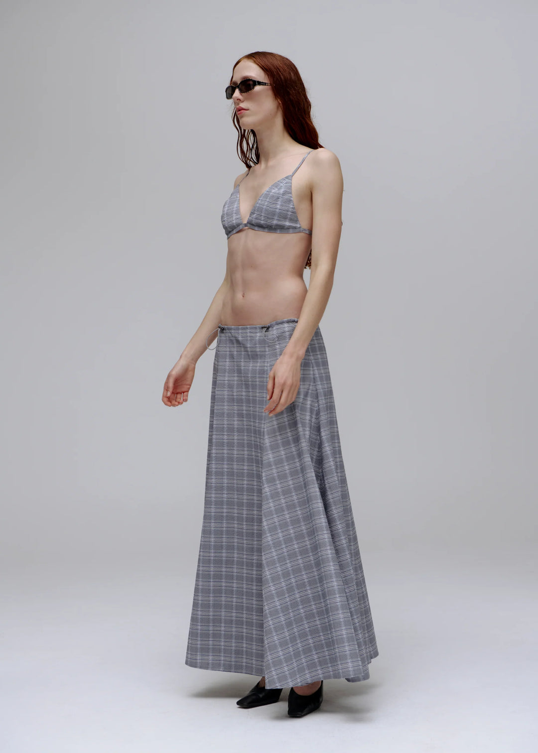 Permanent Vacation - Subject Skirt - Petrol Check
