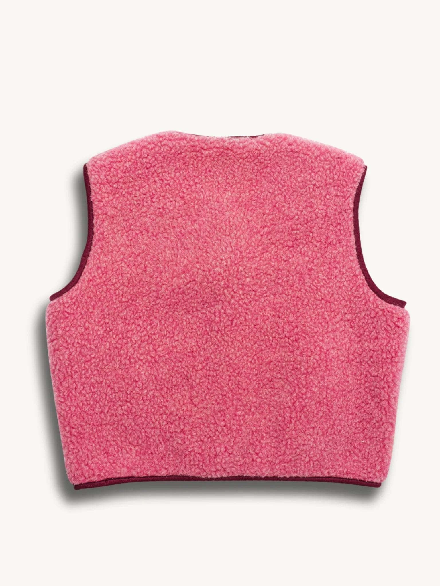 Happymess - Merino Vest - Dusty Pink