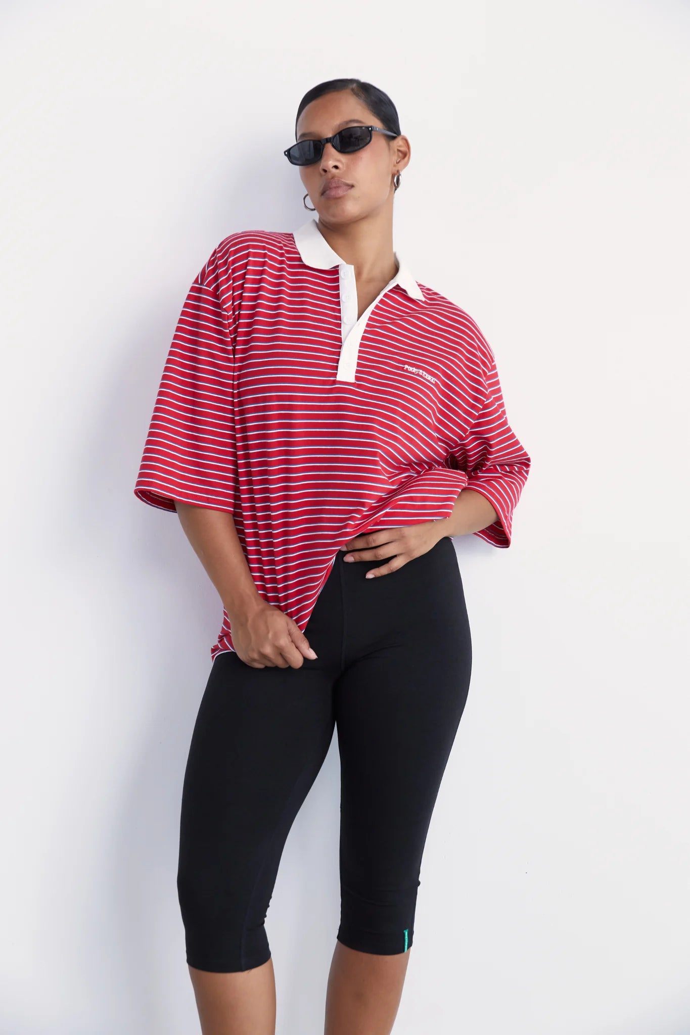 Pinky and Kamal - Polo T-Shirt - Red