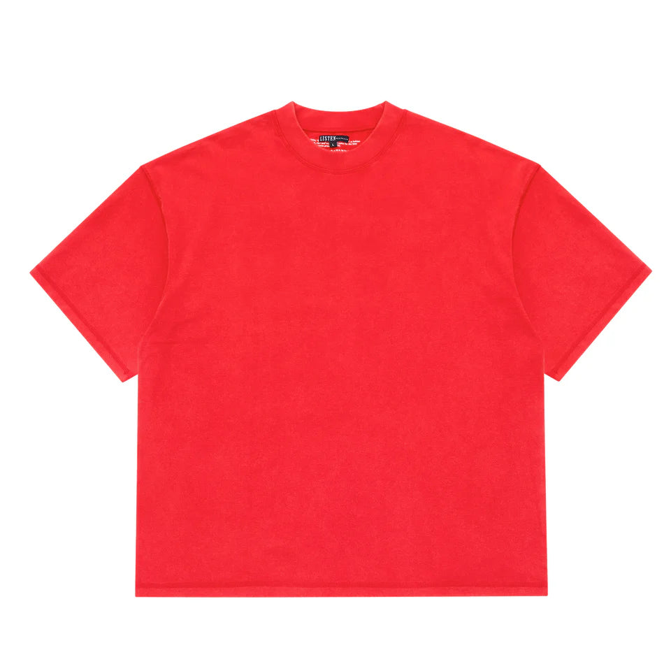 Listen - Archive Tee - Red