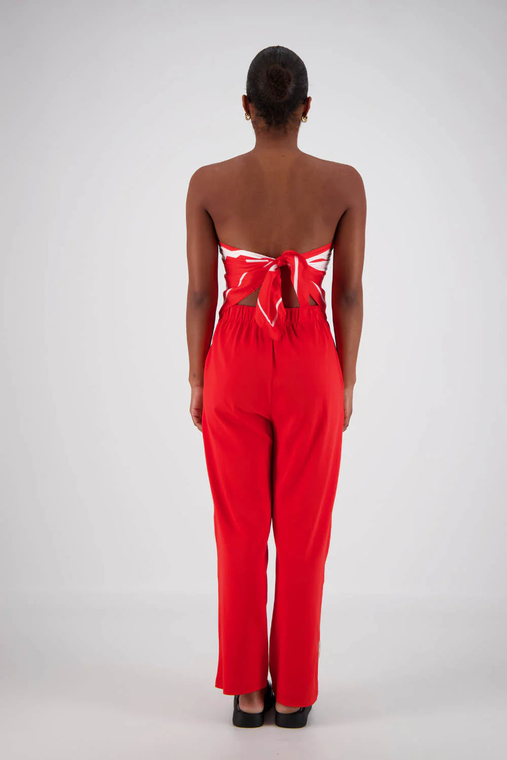 JASMINE ALEXA - PANAREA TRACKPANT - RED