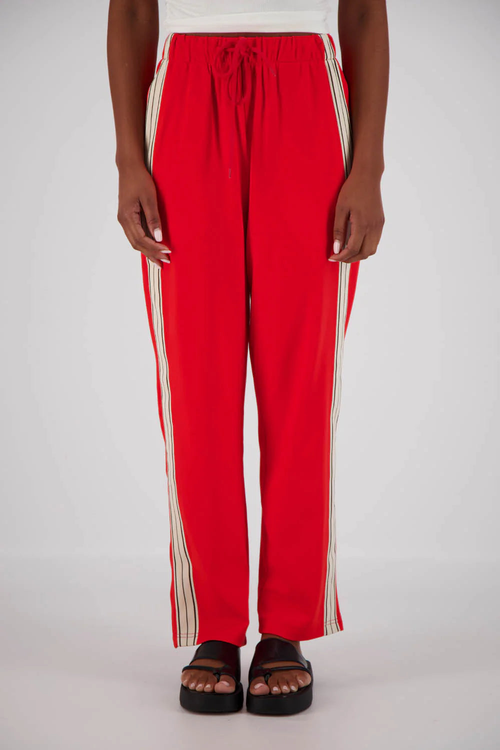 JASMINE ALEXA - PANAREA TRACKPANT - RED