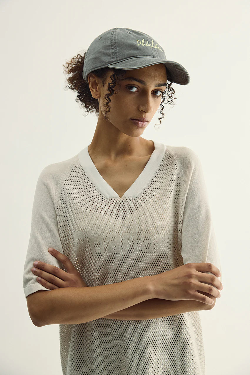 Pharlain - Script Cap - Faded Grey