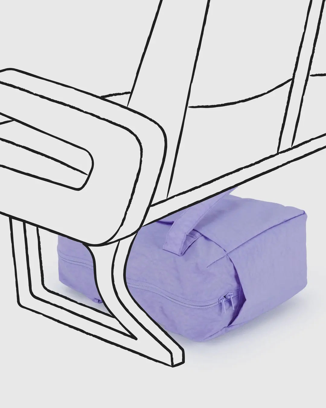 Baggu - Small Cloud Carry On - Wisteria