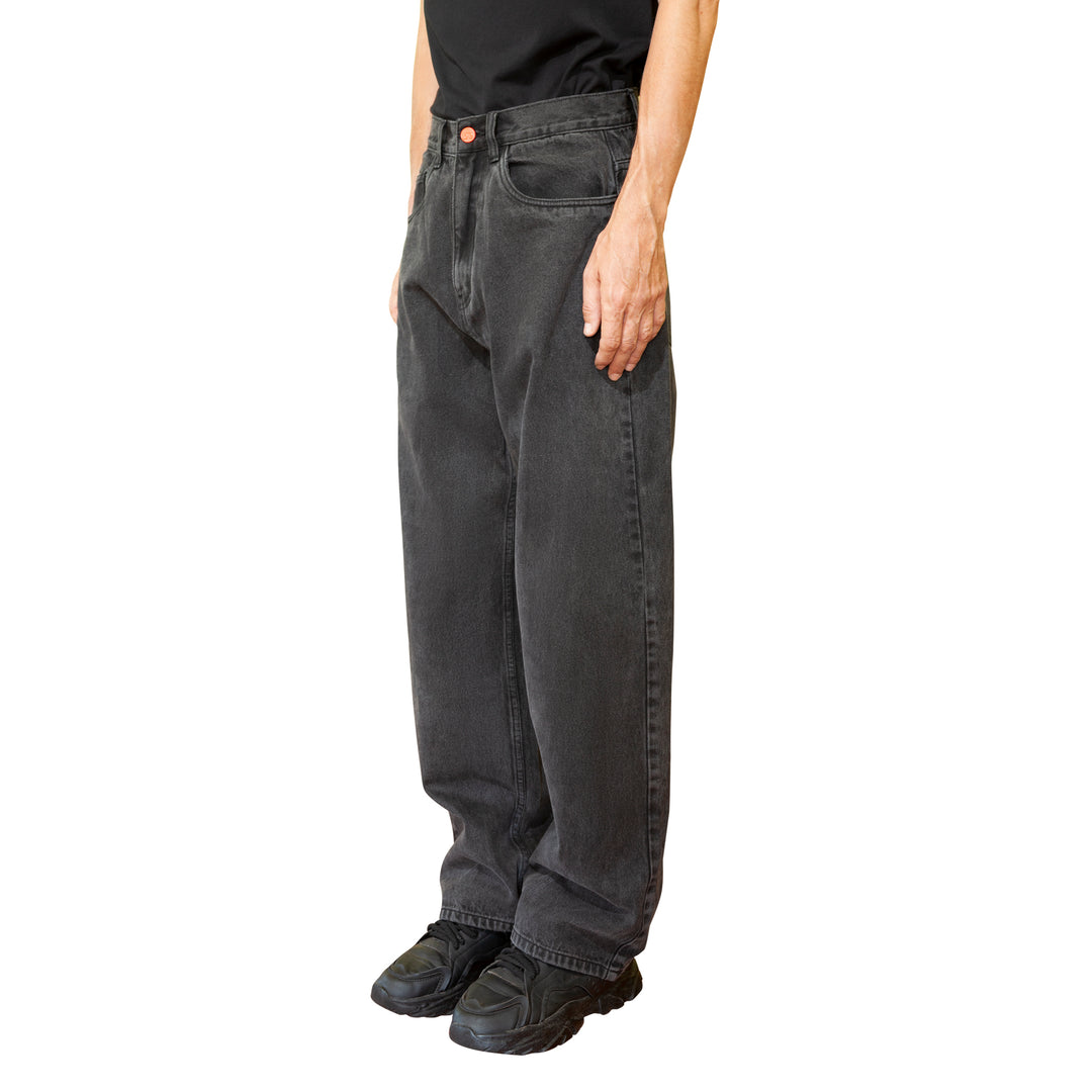 BEWIDER - DARK GREY - SUPER LOOSE JEANS