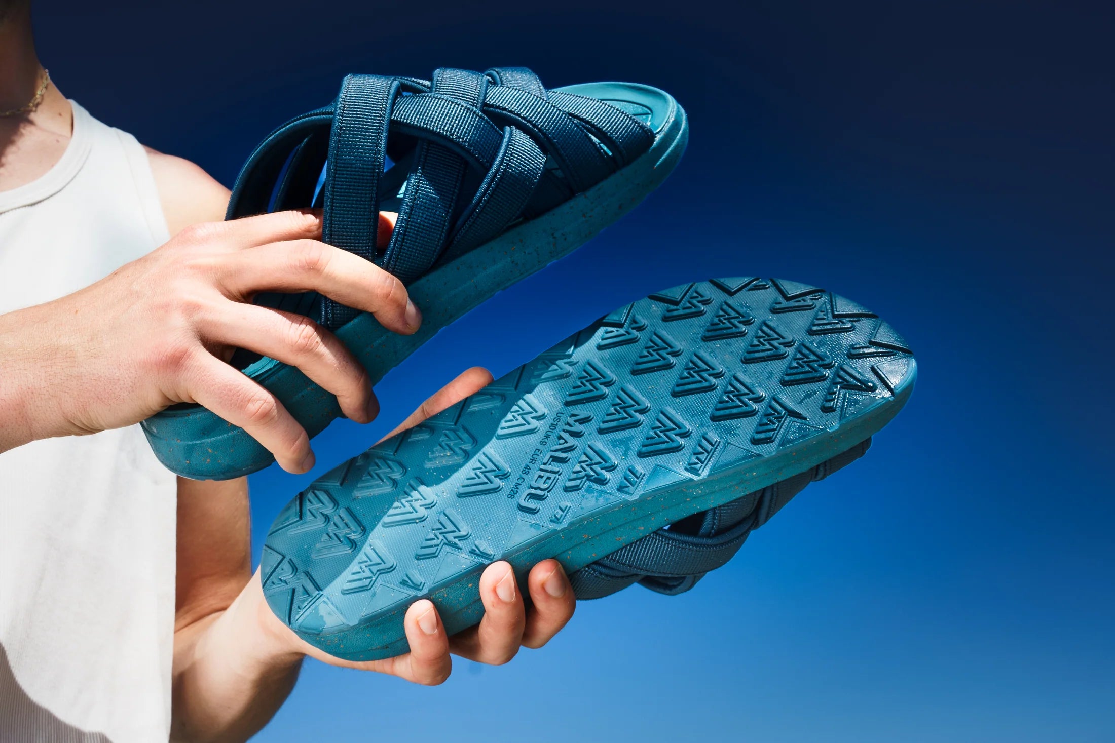 Malibu Sandals - Zuma LX Recycled Polyester/Spandex Deep Teal